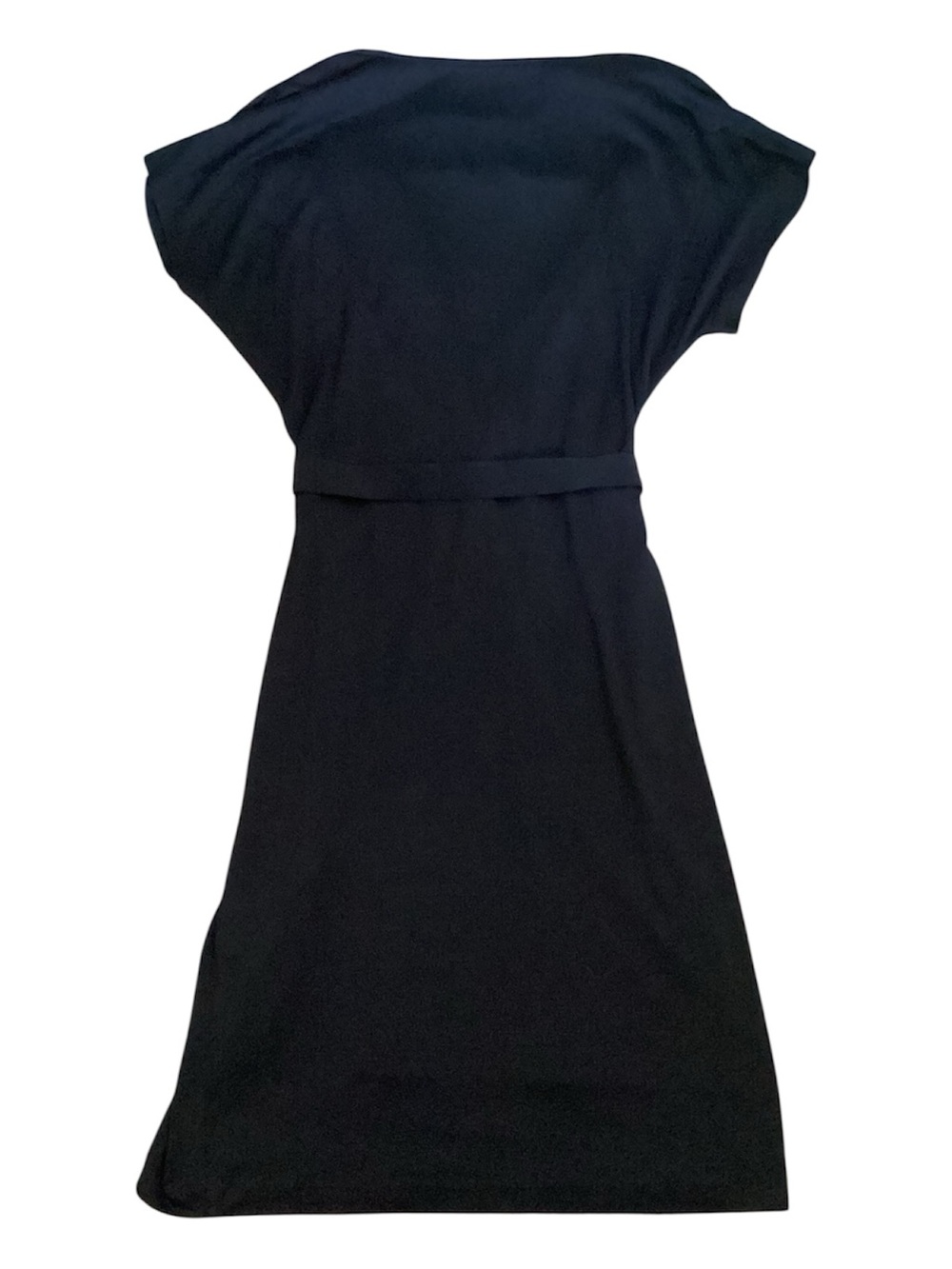 Tory Burch Silk Wrap Style Black Dress - Picture 5 of 6